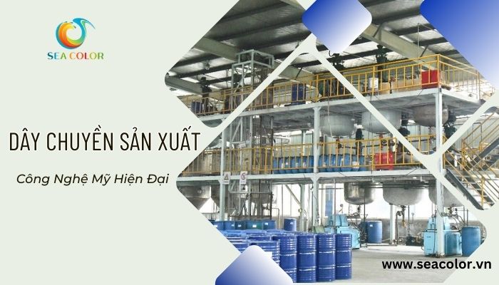 Dây chuyền sản xuất sơn nước Seacolor