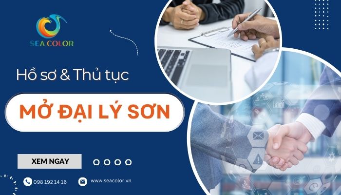 Hồ sơ thủ tục mở đại lý sơn 